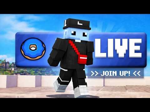 DONUT SMP LIVE & PUBLIC SMP 24/7 JAVA + BEDROCK | #live #minecraft #donutsmp