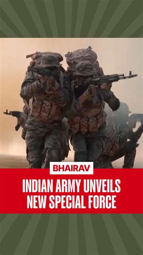 The Indian Army has unveiled its modern warfare force ‘Bhairav’, alongside creating a pool of over one lakh drone operatives across the force. Based in Nasirabad, the operatives are trained to handle and deploy drones in real combat situations, including targeting enemy bases and formations. The move is part of a major transformation aimed at strengthening the Army’s capabilities to meet emerging warfare challenges. #indianarmy | #bhairav | #specialforces | #defencenews | #RepublicWorld | Republ