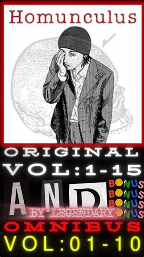 Homunculus 🧠(VOL: 1-15) The Darkest Psychological Manga Ever? #homunculus#manga#liveaction#VANIMER