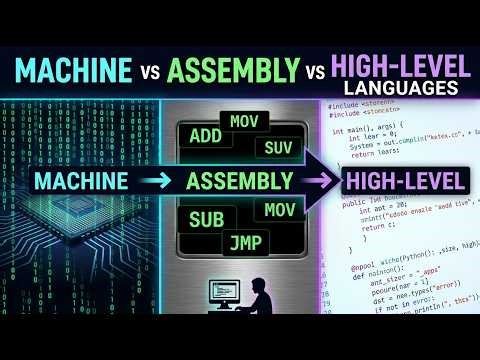 Types of Programming Languages Explained | Machine, Assembly & High-Level Languages