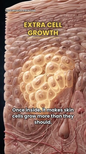 How Does a Wart Actually Grow? #shorts