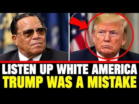 Elderly Man Louis Farrakhan DESTROYS Trump With a BRUTAL Warning: “TRUMP Is in Trouble!” ⚠️