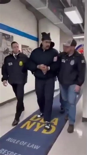 MADURO y el GOOD NIGHT más VIRAL al llegar a las instalaciones de la DEA I MARCA