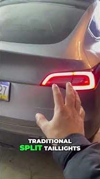 Tesla Model Y: New vs. Old Design Shockers! 🤯🚗 #shorts