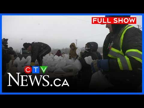 Peguis Preparing for flooding | CTV News Winnipeg Evening News at 6pm for April 16, 2026