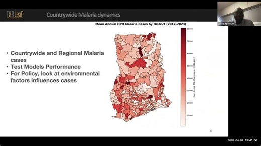 🌊 AI for Public Health: Forecasting Malaria Hotspots in Ghana s Upper West Region | Data Science for Social Impact (DSFSI)