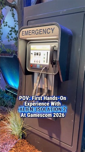 Alien: Isolation 2 Experience at Gamescom 2026 #alien #alienisolation2 #gamescom2026