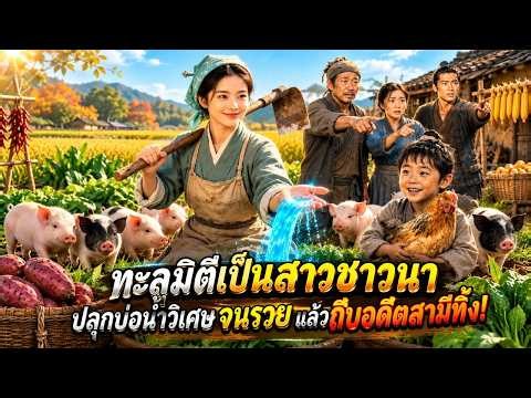 ทะลุมิติเป็นสาวชาวนา ปลุกบ่อน้ำวิเศษจนรวย แล้วถีบอดีตสามีทิ้ง!