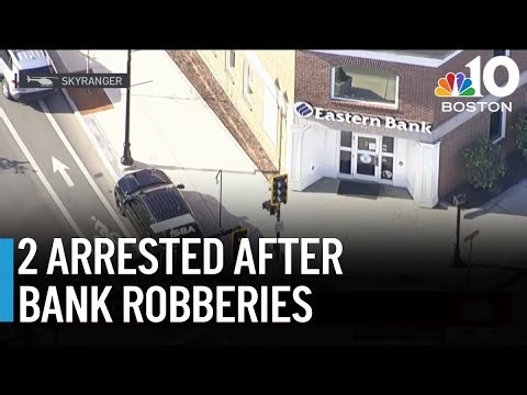 2 arrested in Everett bank robbery hours after 2 in Boston