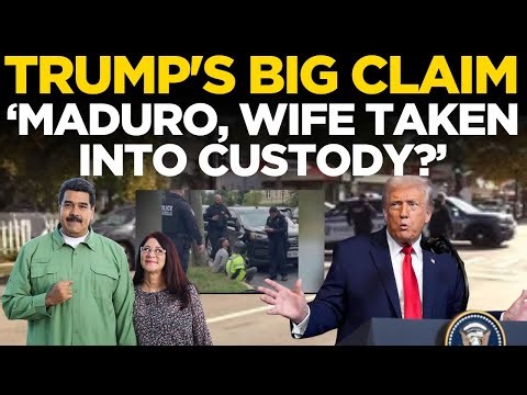 Breaking News LIVE: Claims Emerge That Venezuela’s President Maduro and Wife Have Been Captured