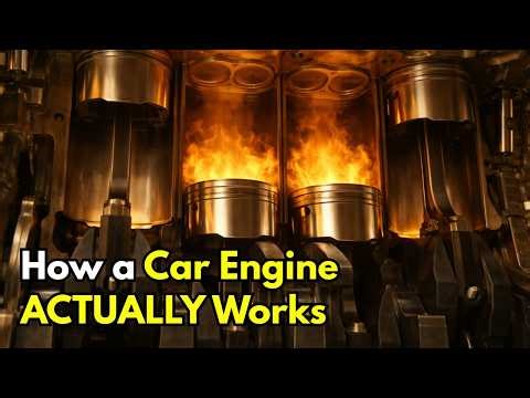 How a Car Engine ACTUALLY Works (The Hidden Storm)