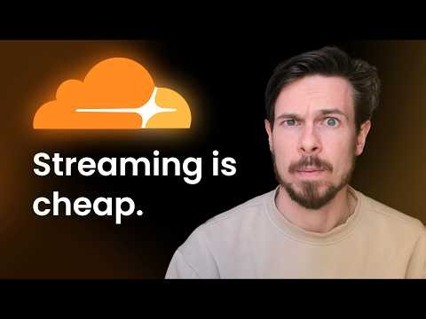 Streaming terabytes of videos for pennies