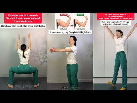 Do This 4 Min Tai Chi Morning Workout Routine Everyday - No Jumping No Repeat