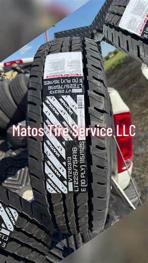 Turnpike call LT225/75r16 Slatington Pa #matostireservice #roadsideassistance #mobiletireservice