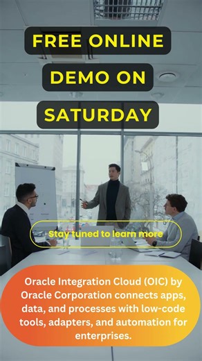 Oracle Integration Cloud (OIC) New Batch Start 14-Mar-26( Sat ) #oracle #shorts #SystemIntegration
