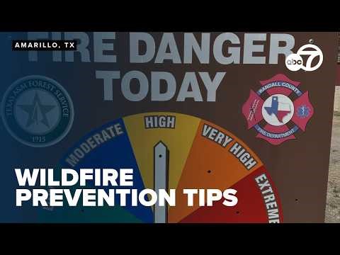 Texas A&M Forest Service, Amarillo Fire warn of roadside sparks amid Panhandle drought