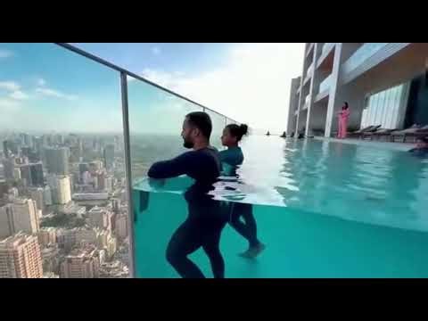 Infinity Pool Gone WRONG! Infinity Pool Falls Apart!#viraltiktok #fyp...