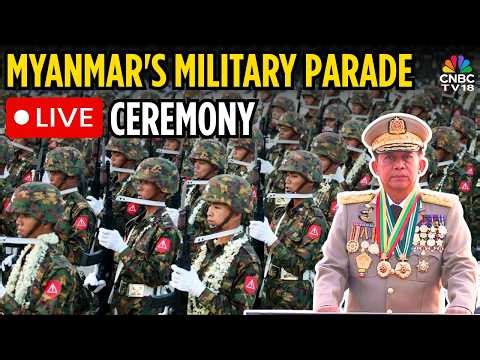 Myanmar Mega Military Parade LIVE | Myanmar Holds 81st Armed Forces Day Parade | Myanmar | N18G