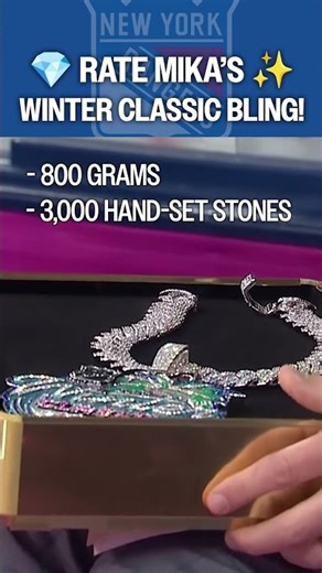 Mika's Winter Classic chain is ICY 🥶