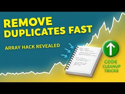 Remove Duplicate Elements from Array | Java & JavaScript | DSA Interview Question