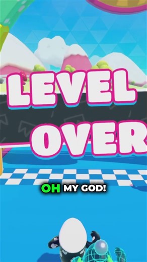 Fall Guys broke the laws of physics AND this player #FallGuys #GamingFails #Chaotic
