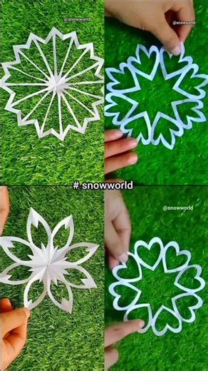 #diy #diycrafts #snowflakes