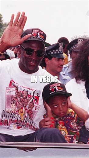 Michael Jordan got married in Vegas at 3:30 A.M. after gambling all night!