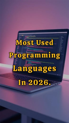 Most Used Programming Languages in 2026 #python #javascript #programming
