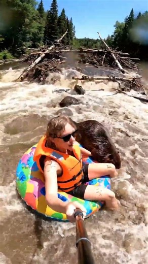 Beaver Dam Breaks While I'm Floating! 🦫💥🌊