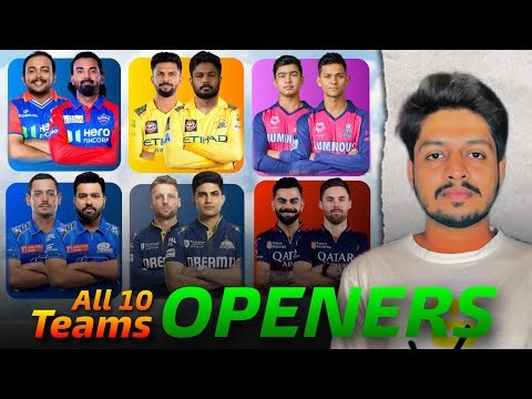 IPL 2026 - All 10 Teams OPENERS After AUCTION | Cricket Fatafat | EP 1624 | MY Cricket Production