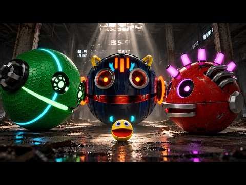 Pac-Man vs Evil Robots | Unreal Engine 3D Simulation & Production Breakdown
