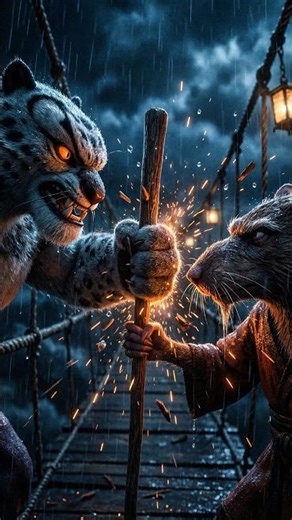 TAI LUNG vs MASTER SPLINTER ⚔️ #shorts