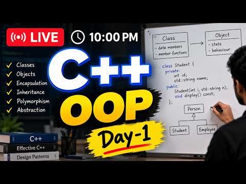 Object Oriented Programming Concepts Using C++ || Day-1