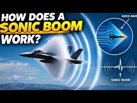 How does a sonic BOOM work?