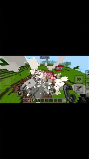 Minecraft TNT Best Pig Explosion 🐽✨ #minecraft #shortvideo #trendingshorts