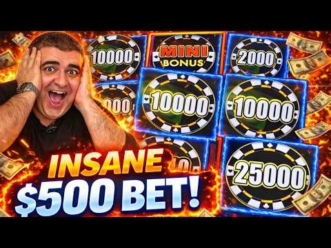 $500 Spin MEGA JACKPOT That Shocked The Entire Casino!