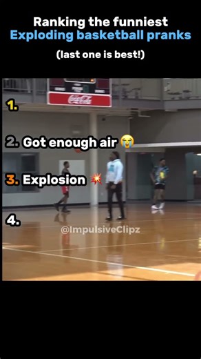 Ranking The Best Exploding Basketball Pranks! 🏀
