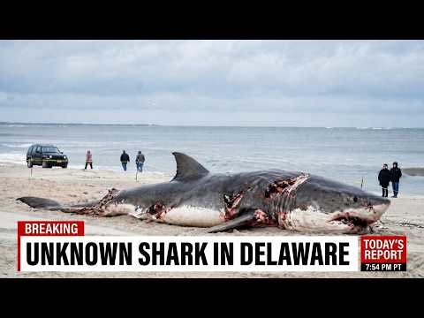 Delaware Experts Refused To Answer Questions After An Enormous Unknowm Shark Was Found Washed Ashore