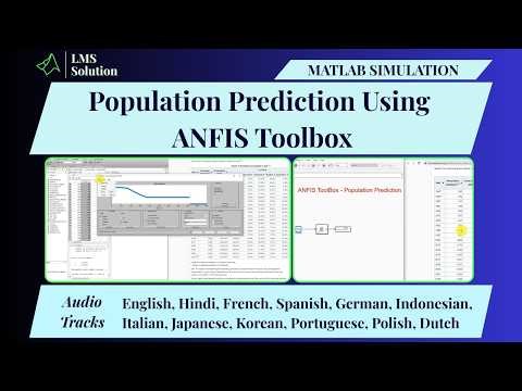 How to Use ANFIS Toolbox in MATLAB | Population Prediction Using ANFIS Toolbox