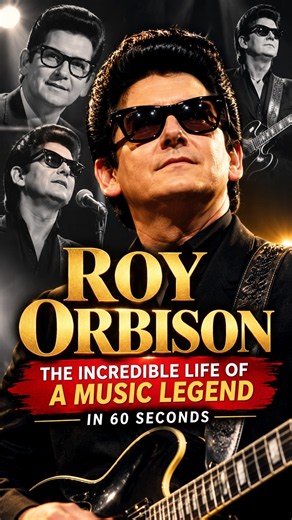 Roy Orbison's Life in 60 Seconds | From Humble Beginnings to Legend