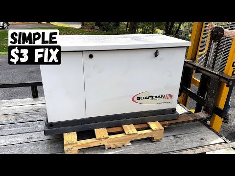 Hard Starting Since New - Generac Standby Generator