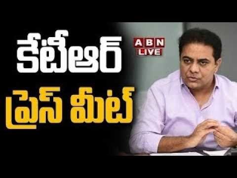 🔴LIVE: Telangana EX-Minister KTR Press Meet || ABN Telugu