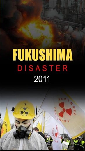 THE NUCLEAR DISASTER CAUSED BY A TSUNAMI #history #facts