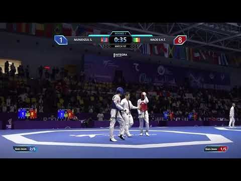 117 Round of 32 M 45kg MGL MUNKHZUL S SEN WADE E H T PGM