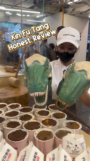 Xin Fu Tang Honest Review!🤣 #taiwan #xinfutang #milktea #traveltok