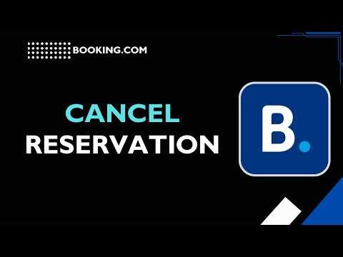 How to Cancel Booking com Reservation