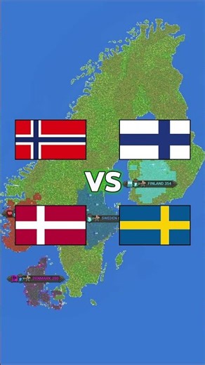 The Scandinavian War - WorldBox | Remake