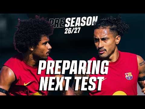 Final session ahead of weekend TOURNAMENT | FC Barcelona Preseason training 🔵🔴