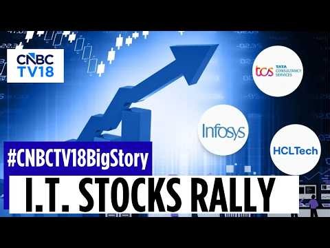 IT Stocks Including TCS, Infosys, HCLTech & Wipro Lead In A Weak Market | CNBC TV18