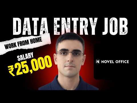 Work from home jobs | Data Entry | Remote Work | Apply Now